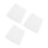 3Pcs White Lace Underskirts Half Slip Skirts Soft Polyester for Women 8
