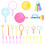 52Pcs Bubble Making Toys Assorted Shapes Safe Material Kids Summer Fun 2
