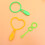 52Pcs Bubble Making Toys Assorted Shapes Safe Material Kids Summer Fun 11