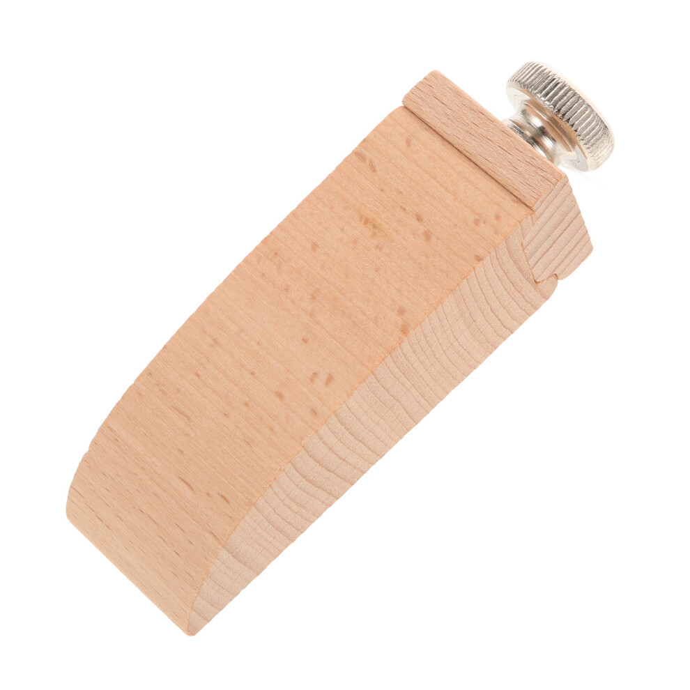 4Pcs Small Beech Wood Sanding Blocks With Sandpaper Clamp 3631600107287