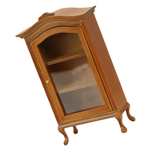 2Pièces Mini Meuble Bois Marron Accessoire Décor Maison 2