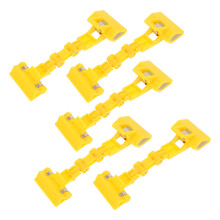 30Pcs Sturdy Yellow Double Head Clamps for Painting and Sketching
