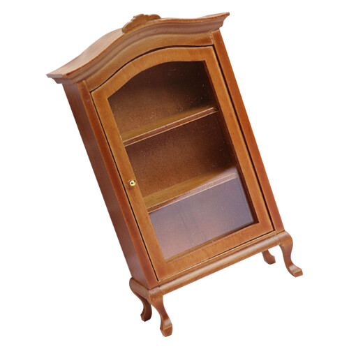 2Pièces Mini Meuble Bois Marron Accessoire Décor Maison 1