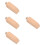 4Pcs Small Beech Wood Sanding Blocks with Sandpaper Clamp 9