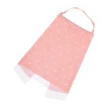 Nursing Cover Lightweight Cotton Breastfeeding Scarf for Moms with Discreet Feeding Design