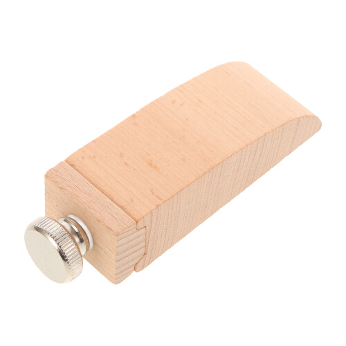 4Pcs Small Beech Wood Sanding Blocks with Sandpaper Clamp 1