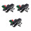 3Sets Guitar Cutter Punch Black DIY Picks Maker Tool for Guitar Making 11
