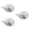 3Pcs Portable White Ceramic Calligraphy Ink Water Droppers Gift Set 2