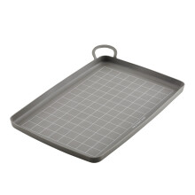 Rachael Ray 48570 Tools and Gadgets Silicone Nonstick Roasting and Baking Mat, Gray