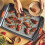Rachael Ray 48570 Tools and Gadgets Silicone Nonstick Roasting and Baking Mat, Gray 6