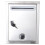 2Pcs Small Stainless Mailbox Silver Waterproof Creative Complaint Box 1