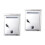 2Pcs Small Stainless Mailbox Silver Waterproof Creative Complaint Box 4
