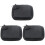 3Pcs Mobile Disk Bag Black Hard Disk Pouch Durable Storage Organizer 2