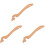 3Pcs Wood Oven Rack Puller Anti-Scalding Heat Resistant Tool 4