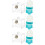 3Sets Durable Plastic Chicken Feeding Box Automatic Water Feeder 10