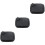 3Pcs Mobile Disk Bag Black Hard Disk Pouch Durable Storage Organizer 5