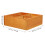 2Pcs Chocolate Wood Planter Tray Multi-Grid Organizer for Home Use 2