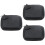 3Pcs Mobile Disk Bag Black Hard Disk Pouch Durable Storage Organizer 6