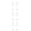 6Pcs White Plastic Body Mannequin with Movable Joints for Home Display 9