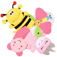 8Pcs Baby Washcloths Bath Gloves Exfoliating Body Scrubber for Home