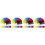 80Pcs Multi Colored Plastic Light Diffuser Sheets with Protective Film 4