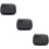 3Pcs Mobile Disk Bag Black Hard Disk Pouch Durable Storage Organizer 9