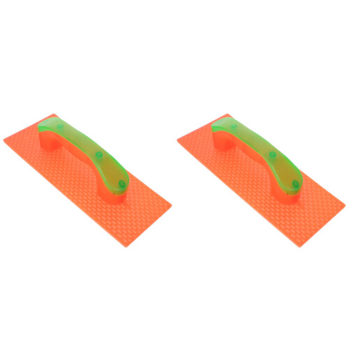 2Pcs Lightweight Plastic Finishing Trowel for Drywall and Cement Work 1