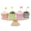 Wrapables Cupcake Wrappers, Standard, Chevron, Orange, Set of 60 5