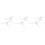 6Pcs Plastic Christmas Tree Support Rack Sturdy White Xmas Tree Base 4