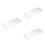 3Pcs White Acrylic Keyboard Cover Transparent Protective Case 11