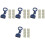 4Sets Portable Poep Schep Plastic 4