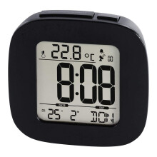 Hama RC 45 Alarm Clock - Digital Alarm Clock, Forest Fruit, LCD, Blue, 78 mm, 78 mm