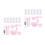 100Pcs Care Compressed Face Mask Safe Soft Makeup Use 3
