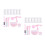 100Pcs Care Compressed Face Mask Safe Soft Makeup Use 4