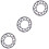 3 Pcs Positive And Negative Teeth Chainring 5