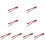 16Pcs Professional Brown Dulcimer Hammers Durable Practice Tools 4