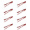 16Pcs Professional Brown Dulcimer Hammers Durable Practice Tools 10