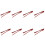 16Pcs Professional Brown Dulcimer Hammers Durable Practice Tools 3