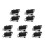 5Pcs Compact Plastic Hidden Storage Case Fake Charger for Valuables 4