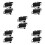 5Pcs Compact Plastic Hidden Storage Case Fake Charger for Valuables 9