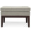 SIMPLIHOME Carlson Small Ottoman Bench, 26 inch, Greige 3