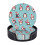 Winter Christmas Penguins Coaster,6 Pcs Leather Coasters, for Drinks Absorbent with Storage Box 5