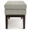 SIMPLIHOME Carlson Small Ottoman Bench, 26 inch, Greige 5