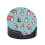 Winter Christmas Penguins Coaster,6 Pcs Leather Coasters, for Drinks Absorbent with Storage Box 6