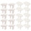 80St Thuis Baby Proof Steckerafdekking Wit Geïsoleerd 1