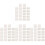 80St Thuis Baby Proof Steckerafdekking Wit Geïsoleerd 9