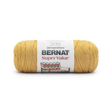 Bernat Super Value Solid Yarn-Curry