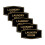 Fancy Laundry Room Sign (Black/Gold) - Large 5 Pack 1