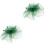 2St Bruiloft Fascinator Hoed Met Mesh En Veertjes Dames 5