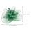 2St Bruiloft Fascinator Hoed Met Mesh En Veertjes Dames 10